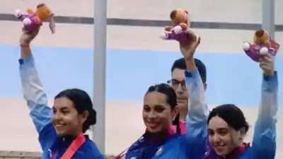 Guadalupe Díaz hizo vibrar a Catamarca en su debut suramericano: se subió al podio