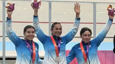 La catamarqueña Guadalupe Díaz se subió al podio en los Suramericanos y dejó atrás a una potencia