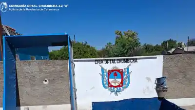 Un llamado anónimo destapó lo que escondía un descampado de Chumbicha