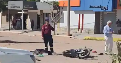 Dos heridos tras un choque en Apolinario Saravia: a uno lo sacaron en avión sanitario