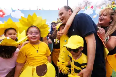 Más de 1300 chicos coparon el Parque Adán Quiroga y la cuarta edición de Aroma de Primavera no se detuvo