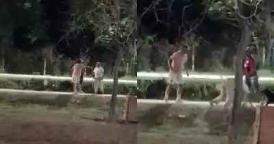 Denuncian que un exconcejal de Cerrillos golpeó a un adulto mayor: aportaron material del ataque