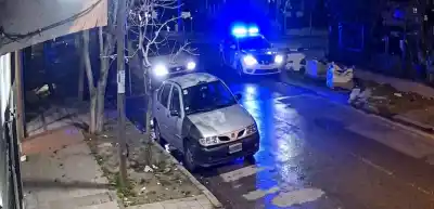 Persecución en Rafael Castillo: chocaron contra un patrullero y la secuencia terminó con un dato inesperado