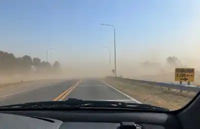 Alerta en la ruta 35: la Policía pidió postergar los viajes y no detenerse en las banquinas