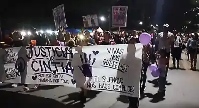 Un mes sin Cintia: Metán volvió a marchar y la familia anticipó que no piensa frenar