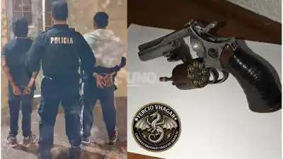 Salieron a la calle a hacer disparos en el norte de Santa Fe: lo que la policía encontró escondido en un bolso