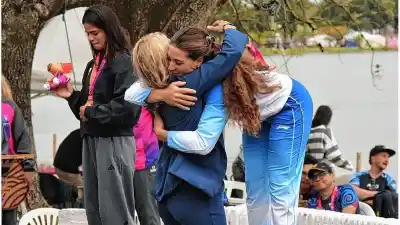 La Setúbal le puso el oro a Falasca, pero lo que pasó en el podio nadie lo vio venir
