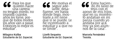 Volvió a la facultad a los 56, pero lo que sus hijos le devolvieron la dejó sin palabras