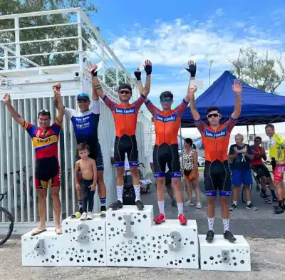 Luis Juárez fue veloz en el Ciclismo Tucumano