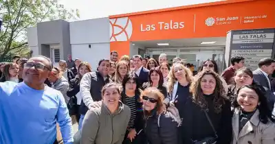 Inauguraron un CAPS en Caucete y los vecinos de Las Talas ya no tendrán que viajar para atenderse