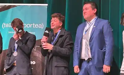 Un periodista pampeano fue reconocido por Tea y Deportea: el detalle que sorprendió a todos