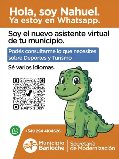 Bariloche estrena un asistente por WhatsApp que responde en varios idiomas: cómo usarlo
