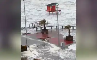 Monte Hermoso bajo alerta naranja: la decisión que cambió el lunes de todos