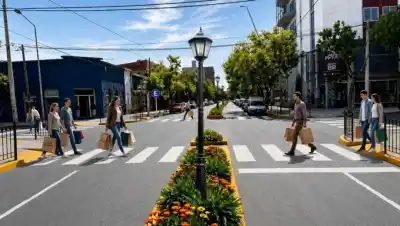 Roca avanza con el Centro Comercial Abierto: las dos esquinas donde empezaría todo