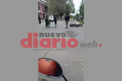 Iban en moto por La Banda y terminaron en el hospital: lo que ordenó la Fiscalía tras el choque