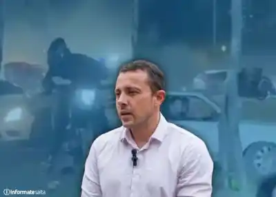 Salieron a festejar en la calle y cuando vieron las luces azules ya era tarde