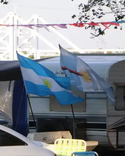 Rodanteros de cuatro provincias eligieron una costanera cordobesa: lo que se vio adentro del campamento