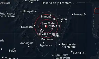Un sismo sacudió Tucumán y el epicentro quedó a pasos de la capital