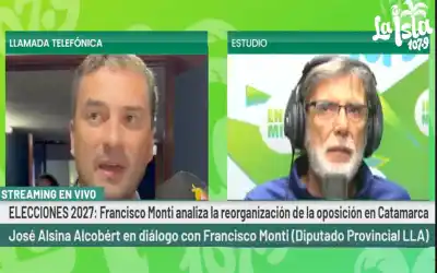 Monti anticipa una campaña hostil en Catamarca: "Es parte de las reglas del juego"