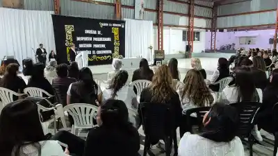 75 años de historia: el Colegio La Asunción celebró su aniversario y descubrió un símbolo que quedará para siempre