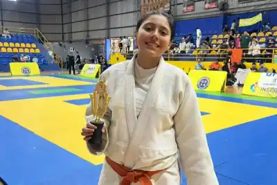 La judoca correntina que se subió a lo más alto del podio y ahora apunta a Cancún