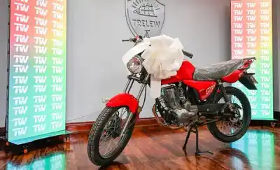 Trelew: el municipio sorteó una moto entre vecinos al día y ya hay ganadora