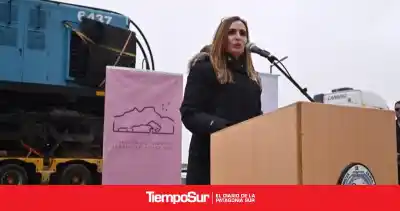 Santa Cruz recupera una locomotora histórica: el detalle que reveló la ministra