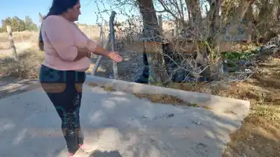 Pidió ayuda a los gritos en un puente de Pocito y una vecina tomó una decisión que nadie esperaba