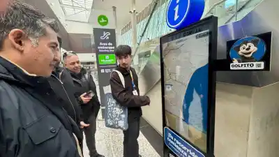 Comodoro estrena un tótem en el aeropuerto: lo que los turistas van a poder consultar apenas aterricen