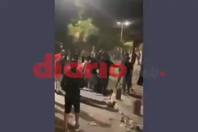 Festejos en Beltrán: la música seguía sonando cuando la Policía tuvo que meterse en el medio