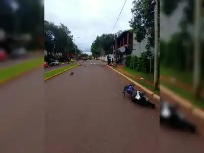 Oberá: un altercado antes del impacto y un conductor que nadie puede identificar