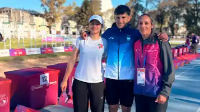 La jueza riojana que vio competir a su hijo en los Juegos Sudamericanos: "Son emociones difíciles de controlar"