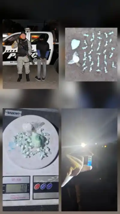 Vecinos de Fontana dieron el aviso y los agentes no esperaban lo que llevaba en la campera