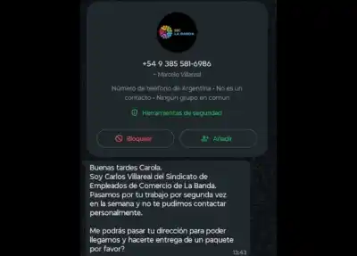 Se hacen pasar por el gremio de Comercio de La Banda: el dato que nadie debe dar