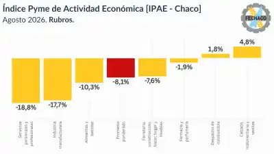 Los comercios chaqueños no levantan: el dato que preocupa a las pymes en agosto