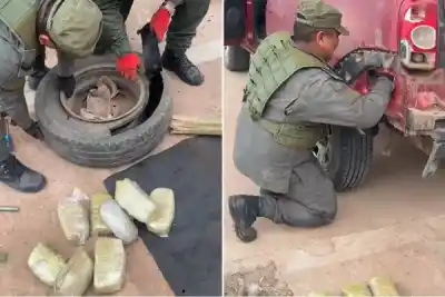 El olfato de "Yasí" destapó el escondite más insólito: 80 paquetes ocultos en un vehículo