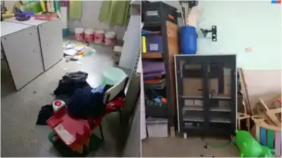 Entraron al jardín de infantes por el fondo y se llevaron hasta lo que usan los chicos para aprender