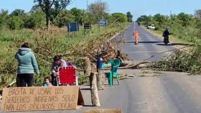 Cortan la Ruta 86 desde hace una década y ahora la comunidad tomó una decisión clave