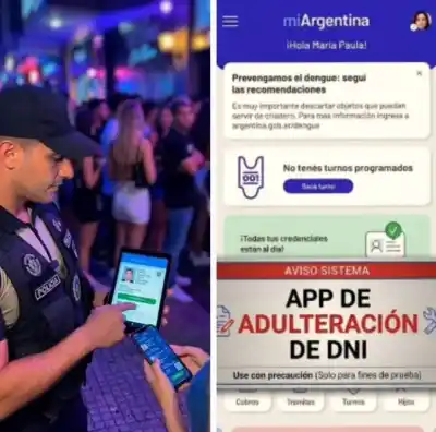 Entraron al boliche con un documento imposible: la policía los esperaba afuera