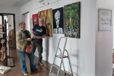 Once artistas, una misma pregunta: qué dejó la escuela en San Francisco del Monte de Oro