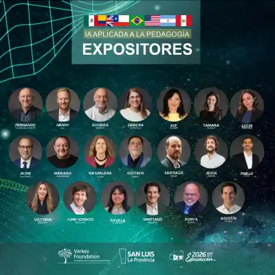 San Luis se prepara para un congreso de IA en el aula: los 20 nombres que llegan