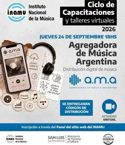 La herramienta que usan los músicos para llegar a Spotify: capacitan en la Casa de la Música