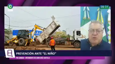 Lluvias en Castelli: el plan que quieren activar antes de que llegue El Niño