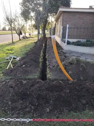 Saira amplía la red de gas: arrancaron las obras y hay vecinos que ya no pagarán de más