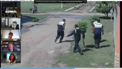 Uno de los narcopolicías apuntó a otro de los acusados y dijo que no podía decir más porque está amenazado