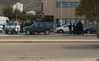 Una camioneta arremetió contra una protesta de ATE en Comodoro: quién es el conductor que quedó detenido