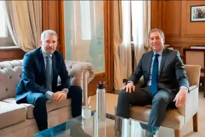 Frigerio se sentó con Santilli en Casa Rosada: la reunión que puede destrabar obras clave en Entre Ríos