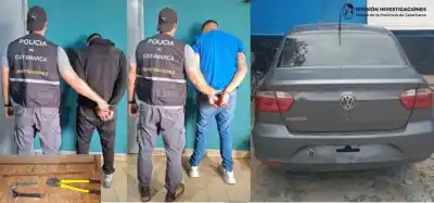 Un policía los vio entrar a la concesionaria y no salieron como esperaban
