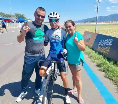“Santiago Agüero Campeón Nacional de Ciclismo”