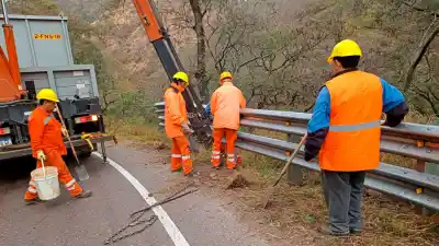 Cortan la Ruta 64 en Las Sierras de Guasayán: qué días y a qué hora no se podrá pasar